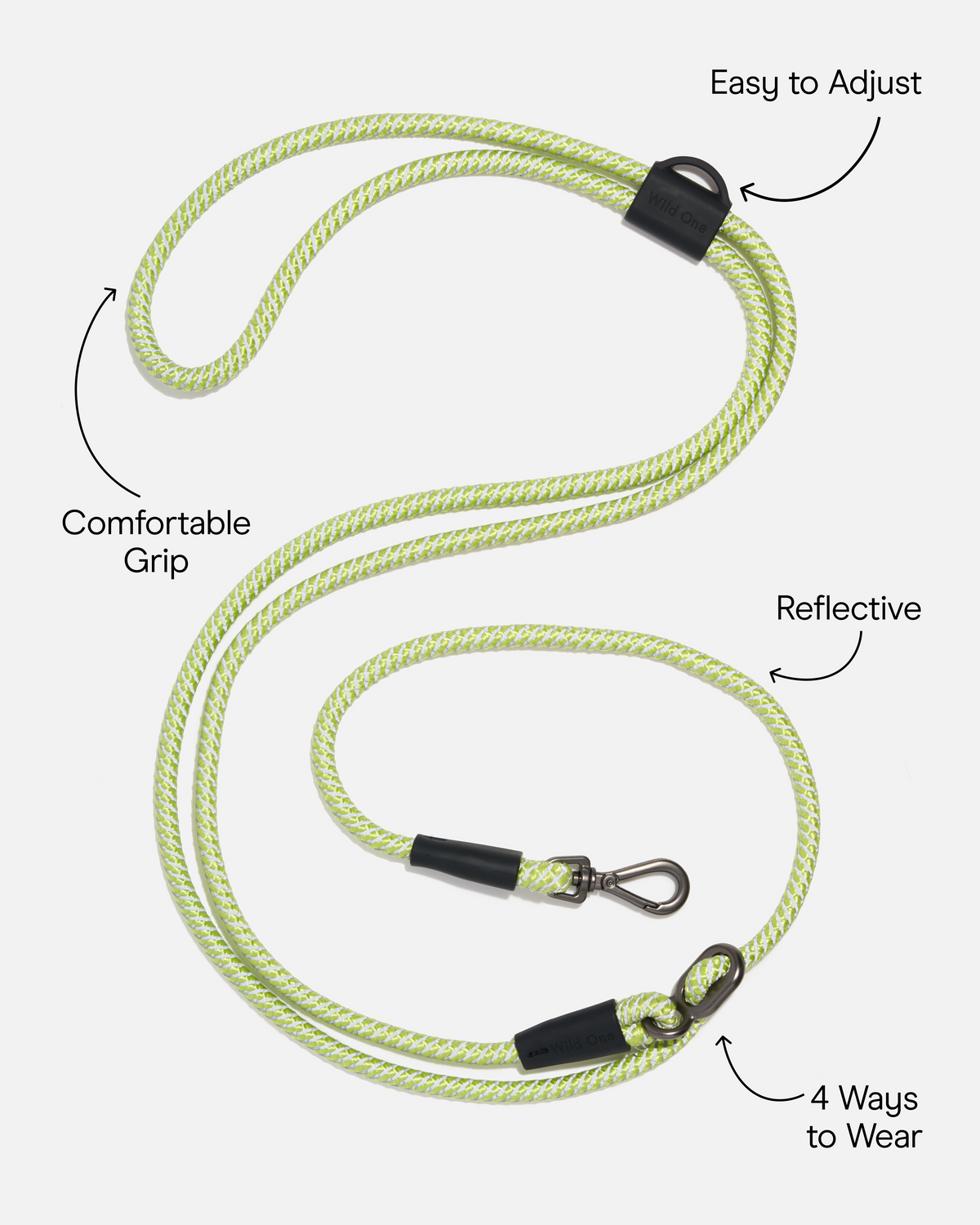Hands-Free Rope Dog Leash